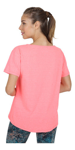 Under Armour Oversized Training T-Shirt for Women in Pink 4