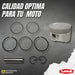 Complete Piston Kit (0.25) for Honda CG 125 / NXR 125 / Fan 9