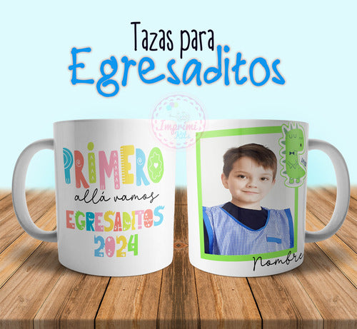 Imprimi Kits Plantillas Tazas Egresaditos 2024 Diseños Para Sublimar #4 5