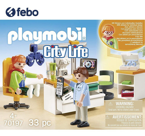 Playmobil Ophthalmologist With Patient City Life Febo 4