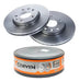 Corven Front Brake Disc Kit X2 for Fiat Idea 2010 - 2020 0