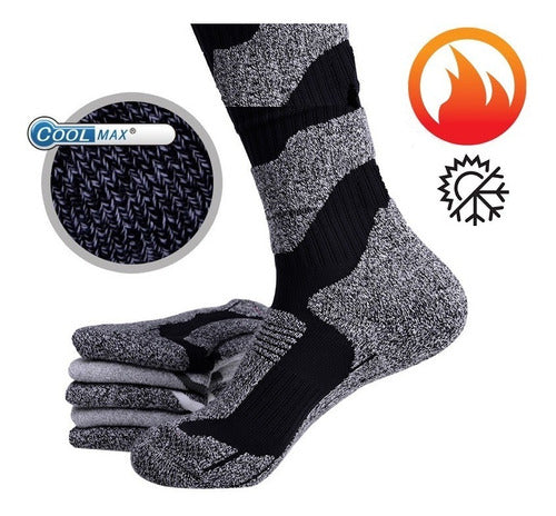 Dufour High Thermal Socks X12 for Moto, Ski, and Snowboard 2