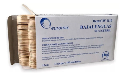 Bajalenguas De Madera Adultos 0