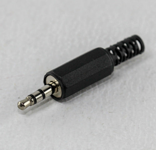 Ficha Mini Plug 3.5 Mm Stereo Con Resorte Sp110-a1 X 8u Htec 3