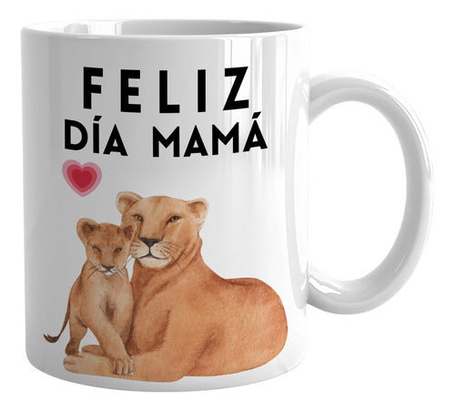 Waved Taza Para La Mejor Mamá Leones 0