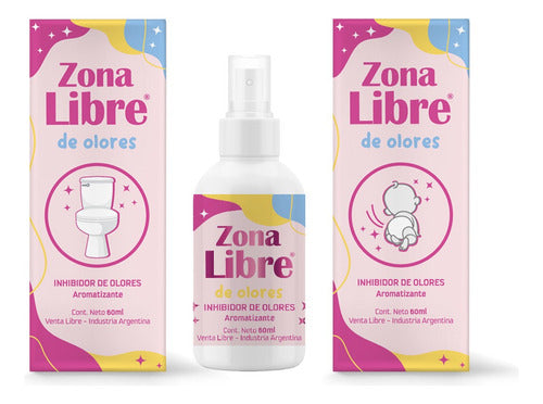 Zona Libre De Olores X 60 Ml. Directo De Fábrica 0