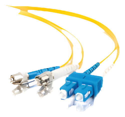 Cable C2g Sc/st Dúplex 9/125 Multimodo Fibra Amarillo 6 M 0