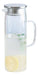 Generic Transparent Straight Glass Jug with Steel Lid 1000ml 0