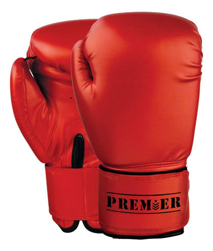 Revgear Premier - Guantes De Boxeo, Color Rojo 0