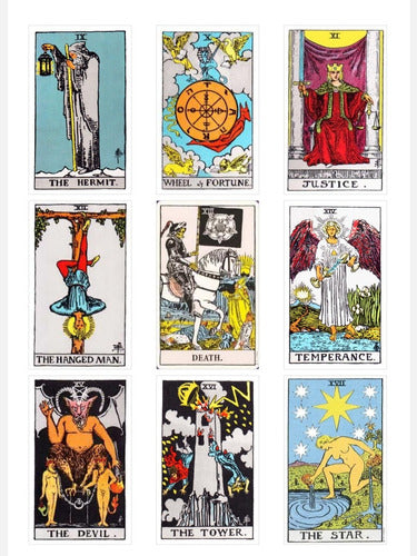 Tarot Rider En Pdf (para Imprimir) Arcanos Mayores 1