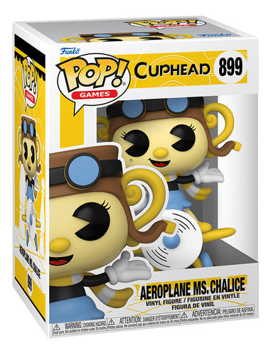 Funko Pop Games Cuphead Aeroplane Ms Chalice 0