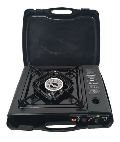 Sol Portable Gas Stove 1 Burner Camping Butane Case 2