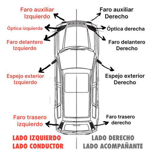 Guardaplast Delantero Izquierdo Toyota Corolla 2008-2014 2