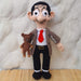 Handmade Mr Bean and Teddy Bear Amigurumi Doll - Pipelino 1