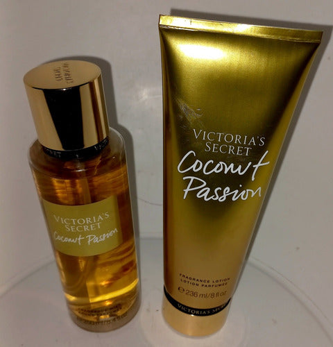 Coconut Passion Crema + Splash Victoria's Secret 1