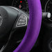 Otostar Soft Velvet Steering Wheel Cover, Purple (38cm) 2