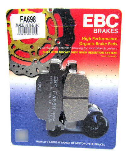 Pastilla Freno Ebc Fa698 Benelli Imperiale 400 18-23 1