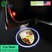 Porsche 2pcs Cree LED Ghost Door Courtesy Shadow Lights 3