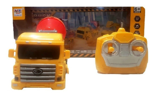 Casa Valente Camion Mezclador Luz Sonid Radio Control Remoto 4