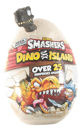 Zuru Isla Dino Mega Huevo 25 Sorpresas - Smashers 0