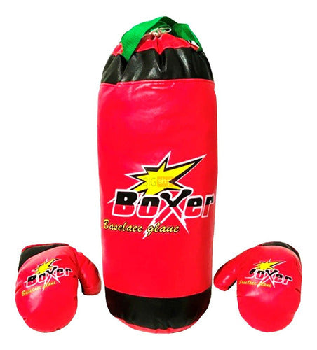 Set Bolsa De Boxeo Y Guantes 50 Cm Cod 16816 La Torre 1