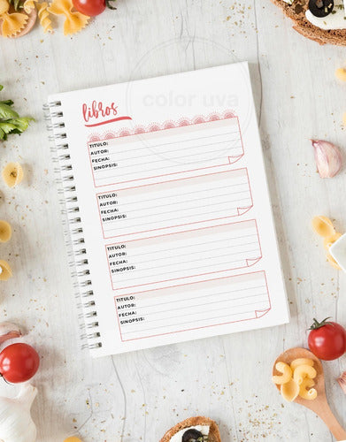 Printable Color Recipe Planner PDF 6