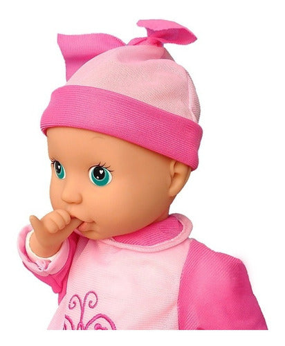 Deluxe Sweetie Newborn Baby Doll - Talks and Sucks Thumb - Interactive Play 1