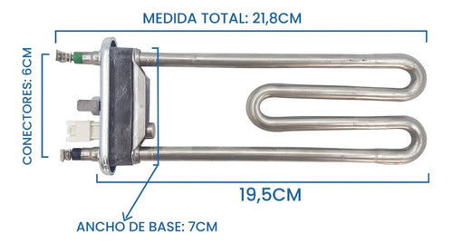 Resistencia Lavarropas Patriot 615 Original 2