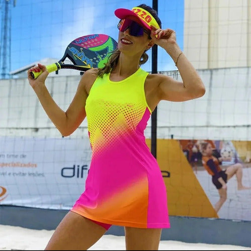 DKR Sports Dress in Lycra for Tennis, Padel, Fitness & Leisure Time 1