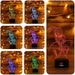 Serkyhome 3in1-3d Illusion Night Light Para Niños 7 Colores 3