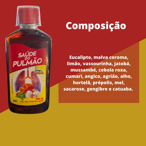 Kit 12 Saude Do Pulmao Nectamel 300ml 100% Natural Revenda 3