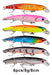 30pcs Pesca Señuelos Anzuelos Crankbaits Minnow Cebos Tackle 6