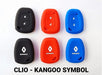 SANSOLED Silicone Key Cover for Renault Clio - Kangoo - Symbol 0