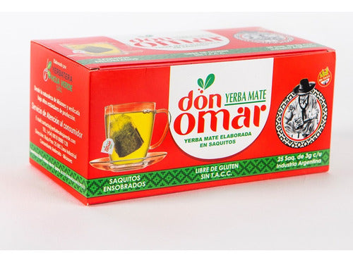 Mate Cocido Don Omar Pack X 18 Unidades 0