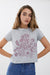 Printed Flower T-Shirt by Rimmel 3