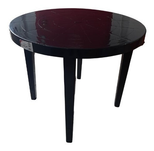 Round Plastic Table 90cm Reinforced 1