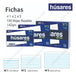 Húsares 3 Pack Index Cards Nº3 127x203mm 100 Sheets Paper for File 2