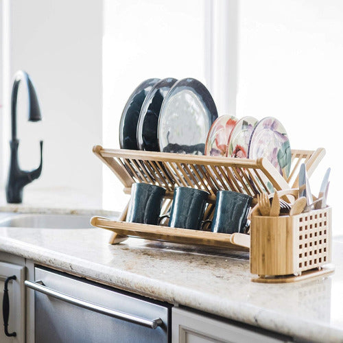 Totally Bamboo Bamboo Dish Rack 2