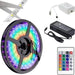 RGB 5050 LED Strip Kit for Outdoor with 3A Power Supply and Remote Control 0
