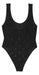 Transparent Embroidered Logo Bodysuit with Rhinestones by Victoria's Secret 0