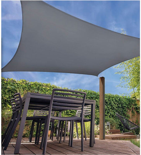 Toldo Vela P/ Sombra Viento Y Granizo C/ Protección Uv - 4*9 5