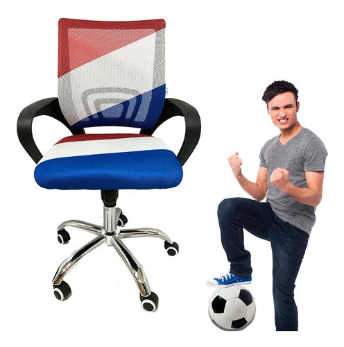 NOffice Silla Mesh De Escritorio Regalo Futbol Para Chicos Y Grandes 1