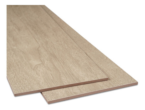 Piso Porcelanico Rectificado Simil Madera X Caja 21x83cm 0