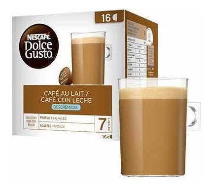 Nescafé Dolce Gusto Café Au Lait Descremado 1