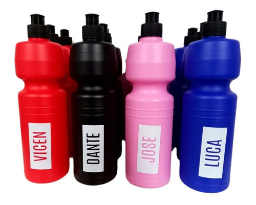 High-Quality Custom Name Bottles - 26 Personalized Plastic Souvenirs 750cc 2