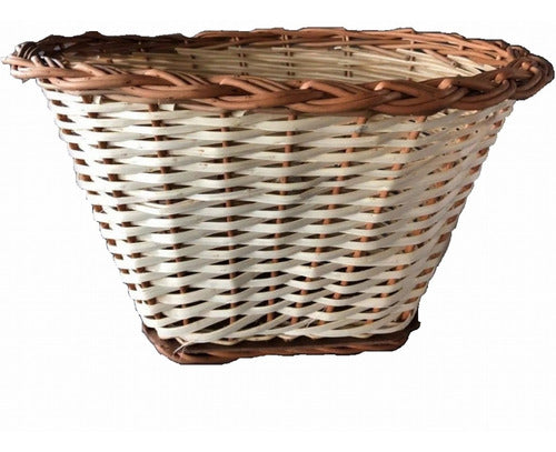 Pioneer Large Wicker Basket for 26 and 24 Inch Bicycles 0