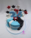 SS GOURMET Torta Banderas Con Estrellas - 40 Personas - Personalizada 1