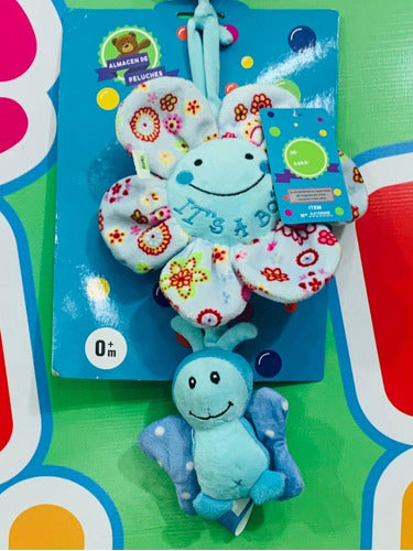 Peluches Dulzura Baby Musical Snuggle Toy - Snail, Flower, Plane 4