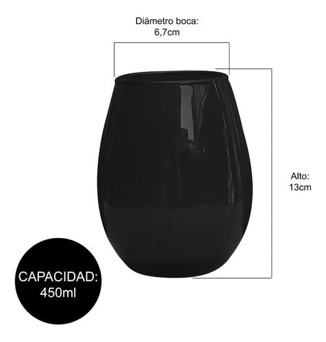 Vasos Rigolleau / Platos Durax 12 Platos Playos Gema Durax + 12 Vasos Gourmet Color Pleno 4