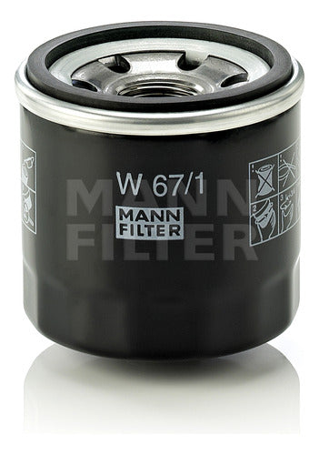 Mann Filter Filtro De Aceite Subaru Justy 1.2 0